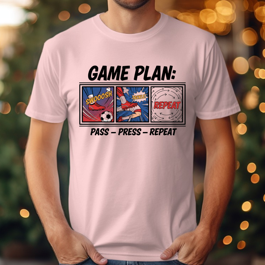 Soccer Game Plan Tee