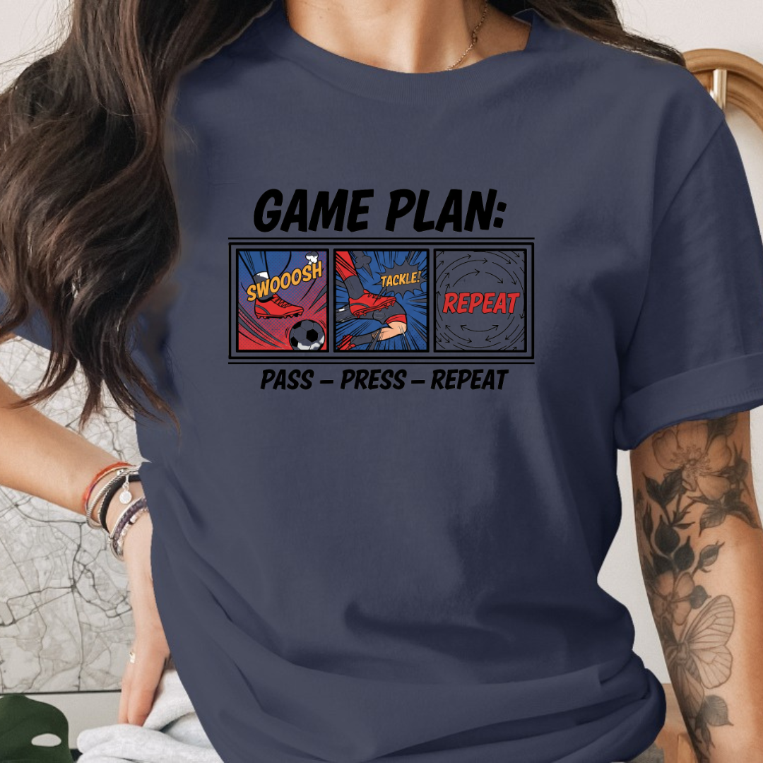 Soccer Game Plan Tee