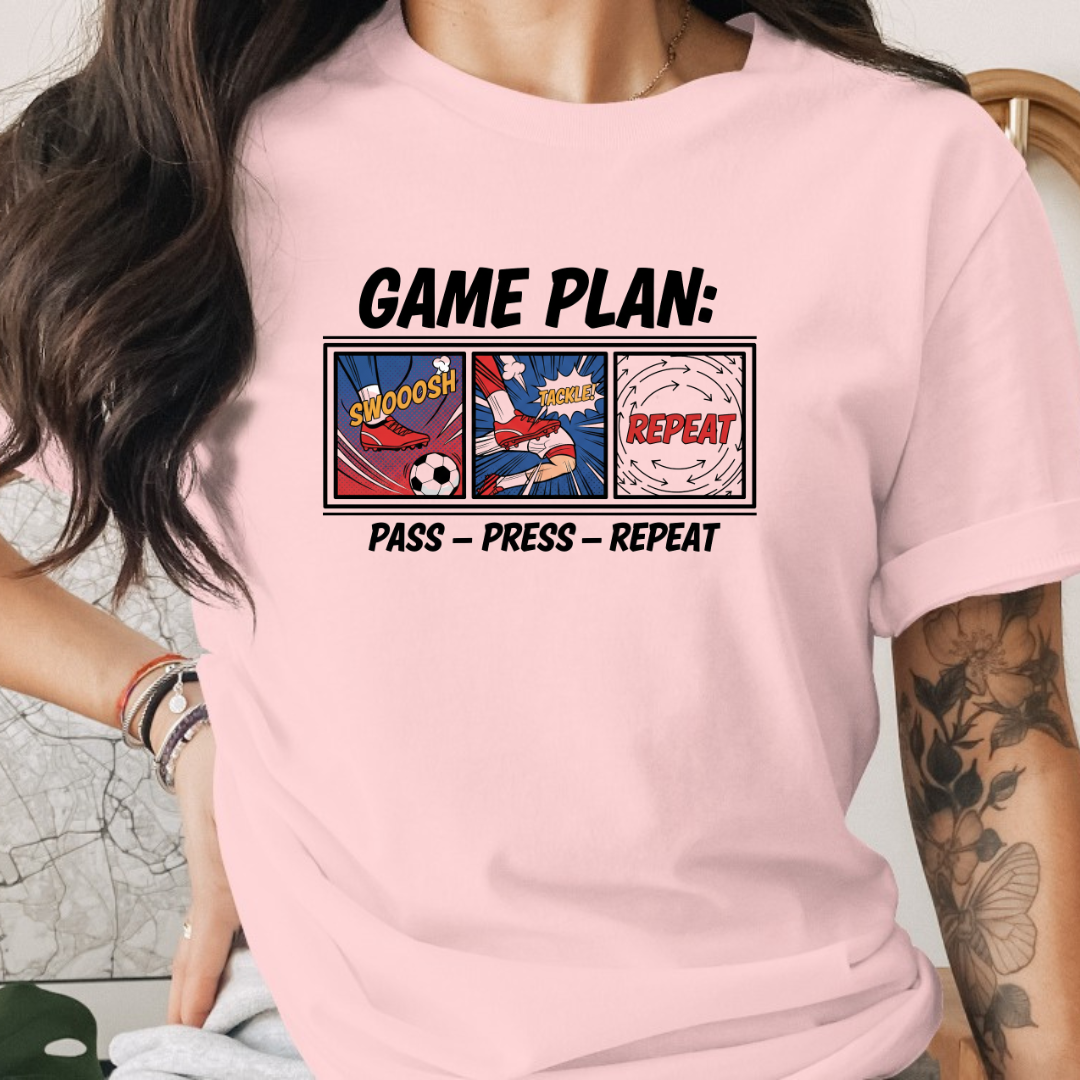 Soccer Game Plan Tee