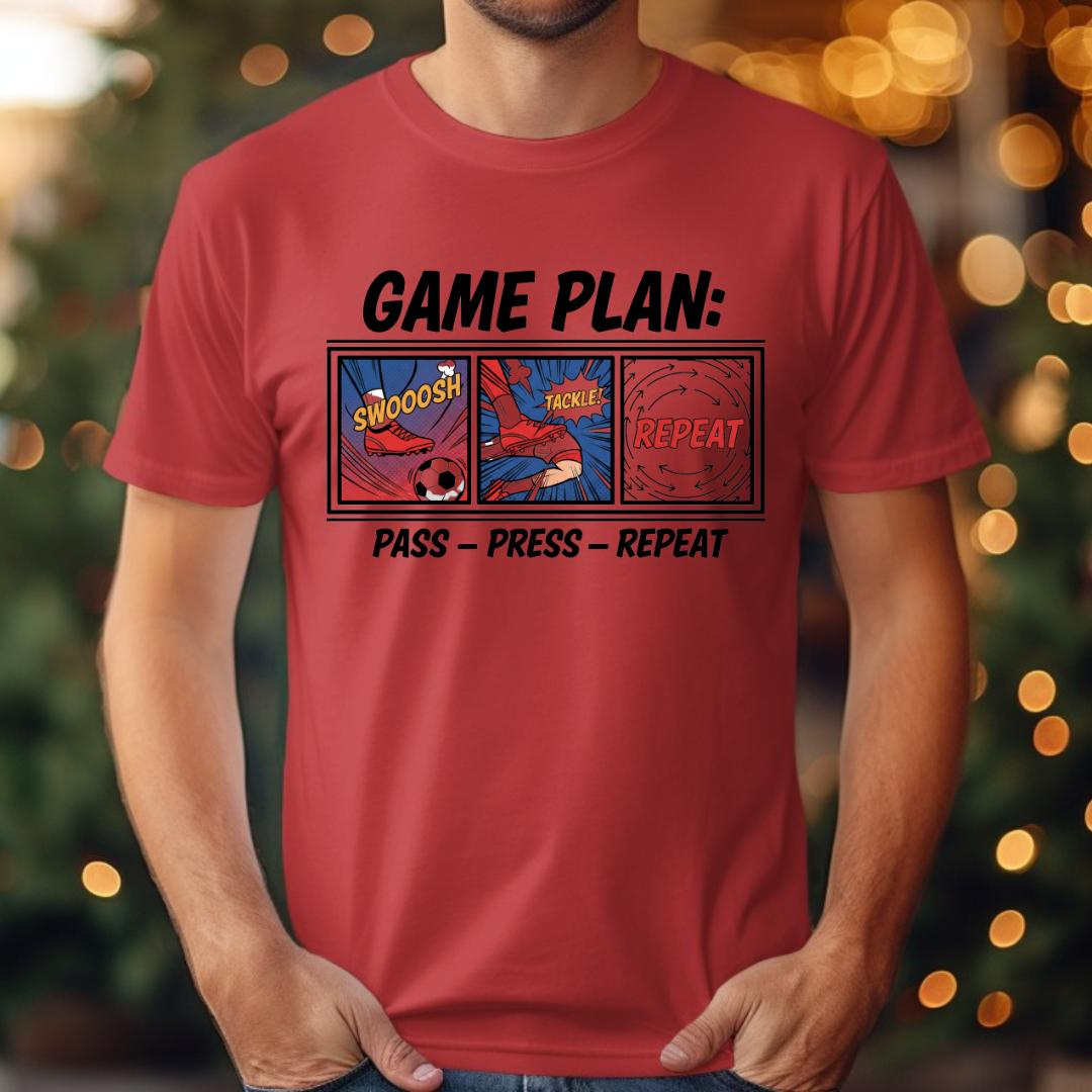 Soccer Game Plan Tee