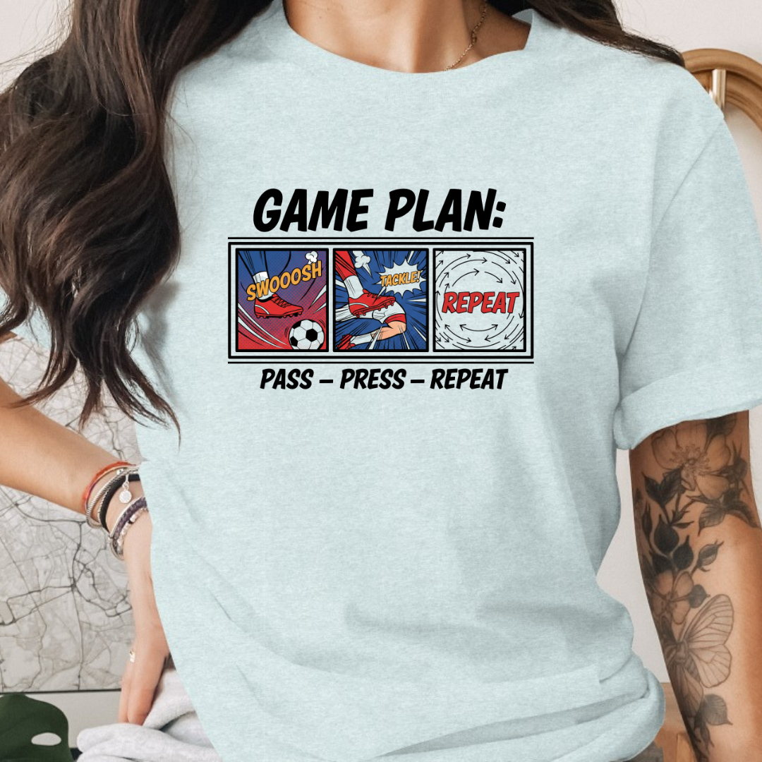 Soccer Game Plan Tee