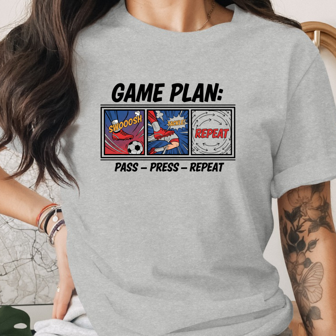 Soccer Game Plan Tee