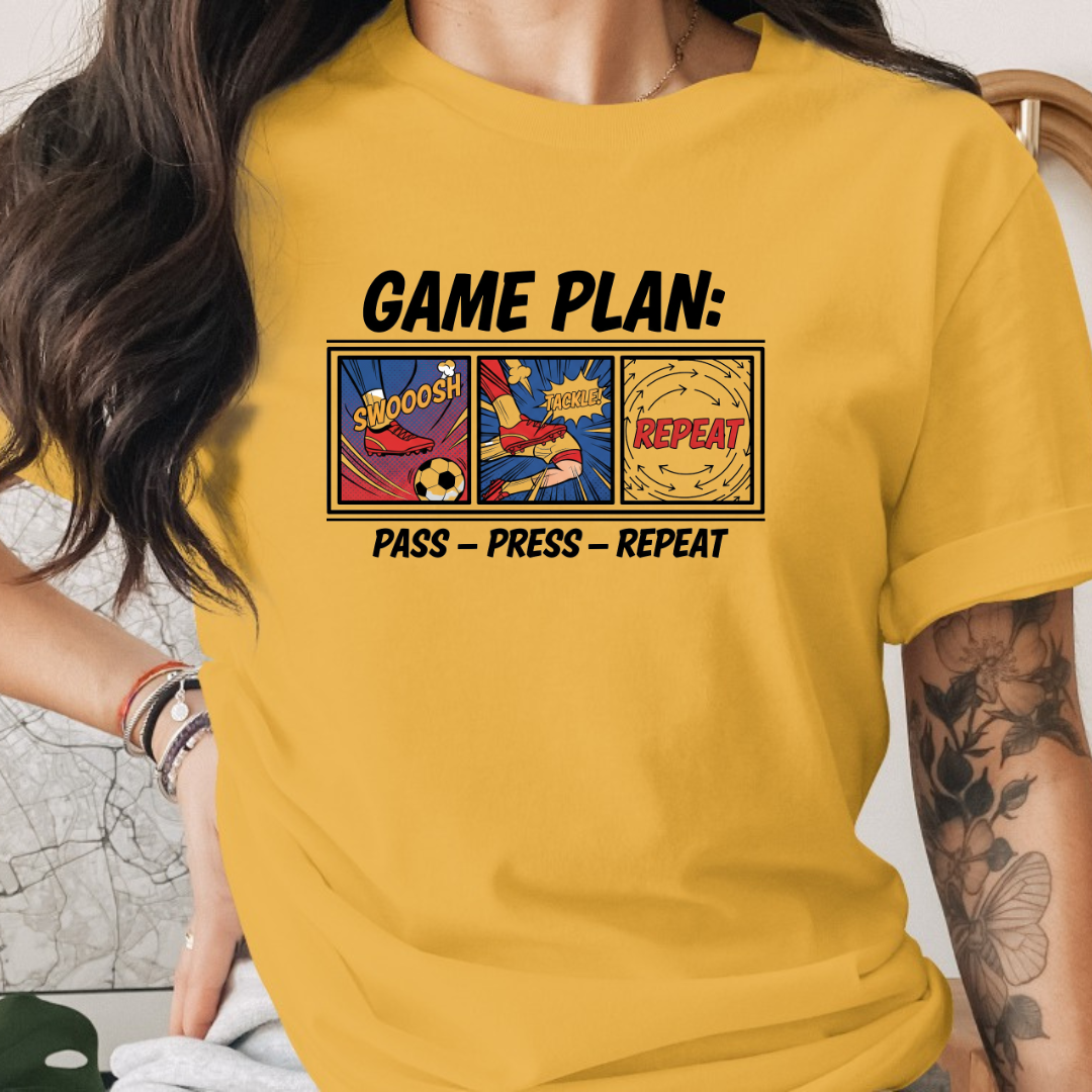 Soccer Game Plan Tee