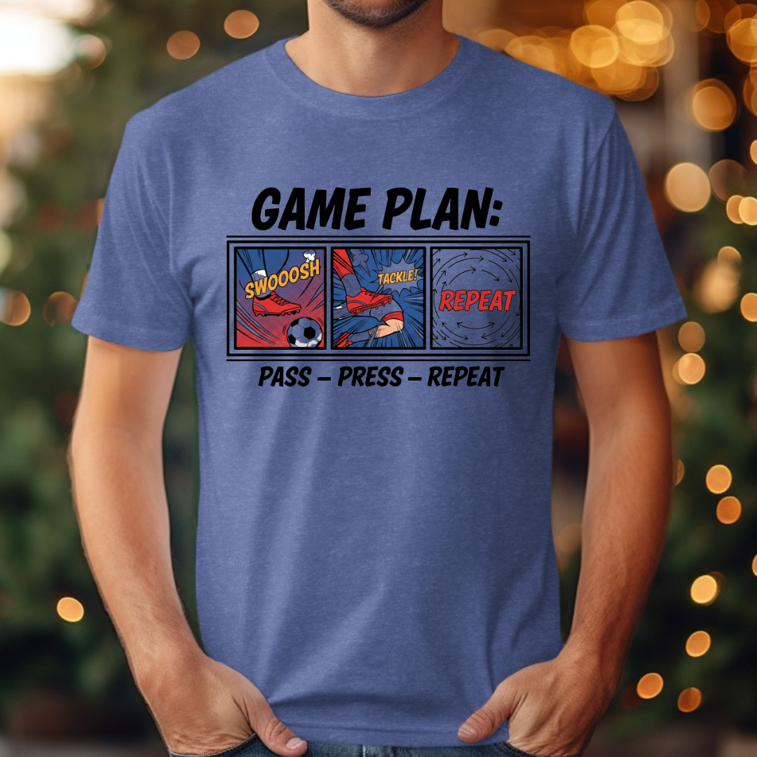 Soccer Game Plan Tee