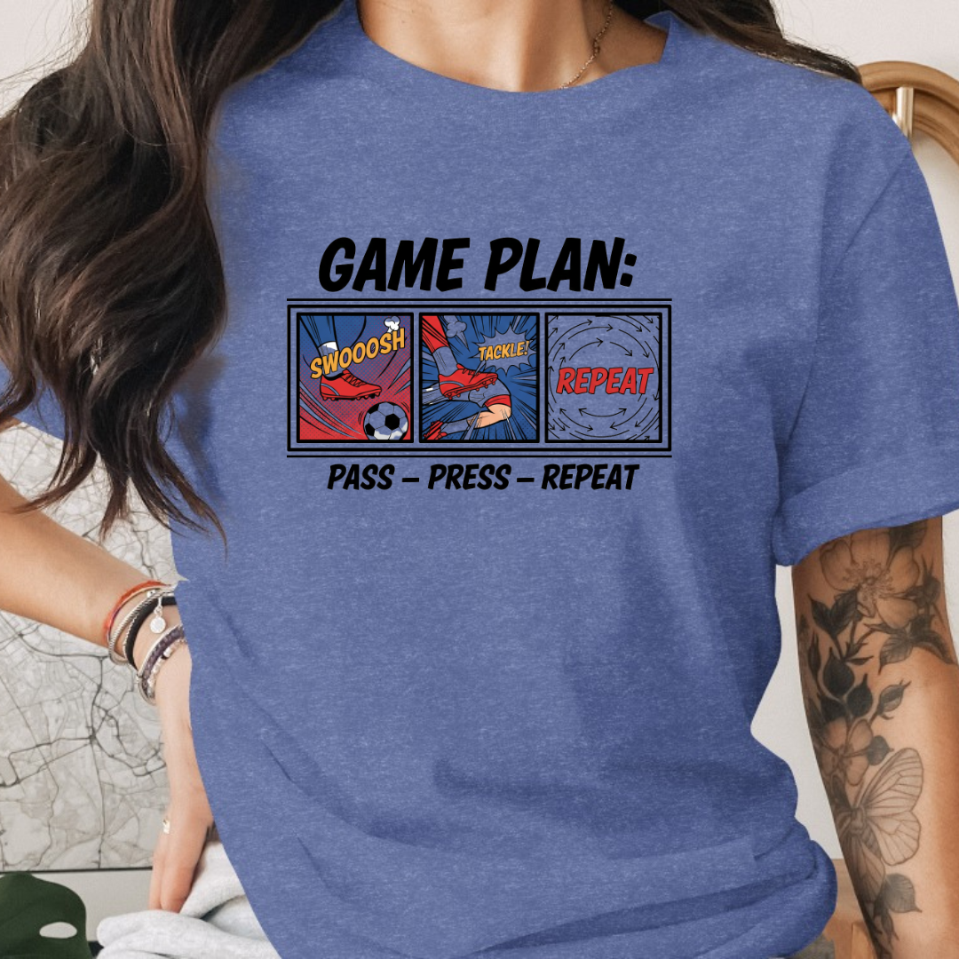 Soccer Game Plan Tee