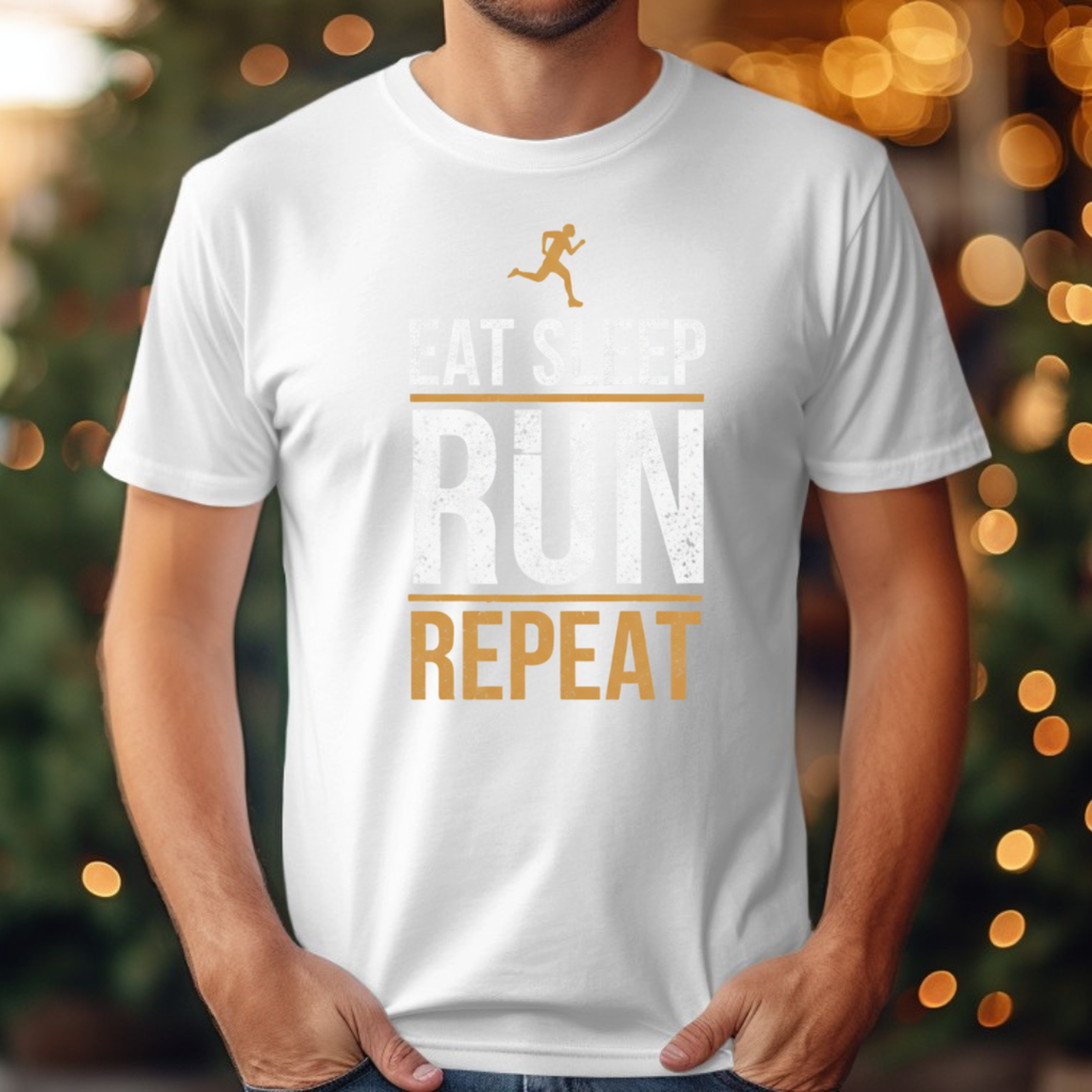 Eat Sleep Run Repeat Tee