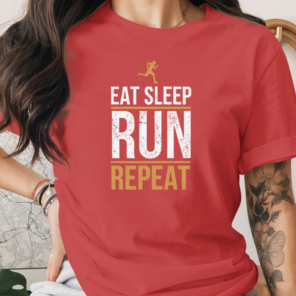 Eat Sleep Run Repeat Tee