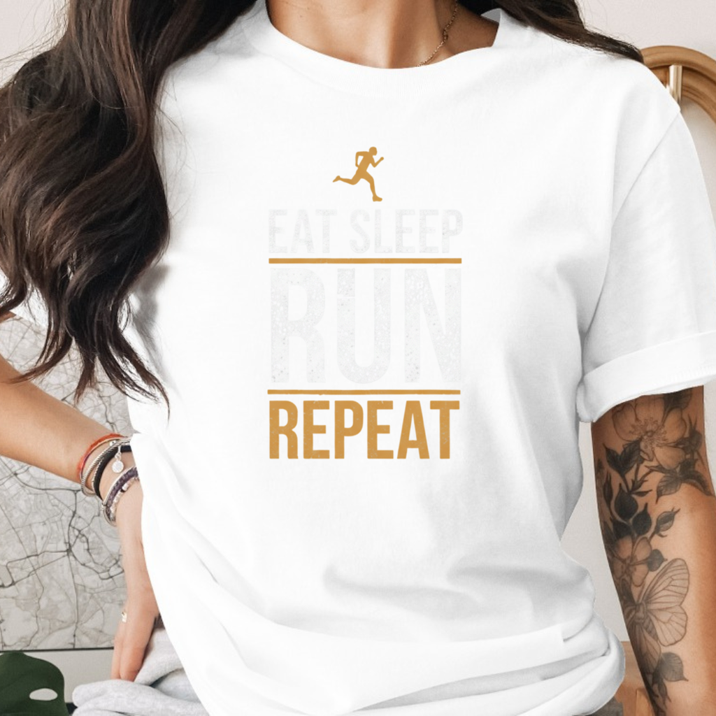 Eat Sleep Run Repeat Tee