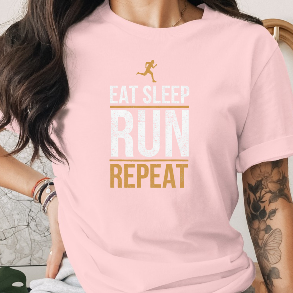 Eat Sleep Run Repeat Tee