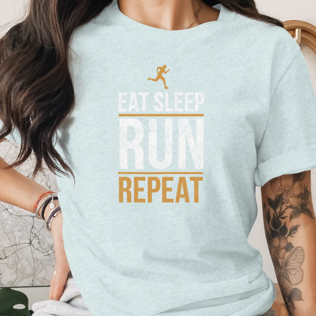 Eat Sleep Run Repeat Tee
