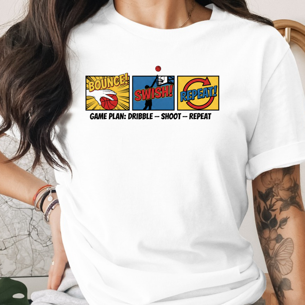 Bounce Swish Repeat Tee