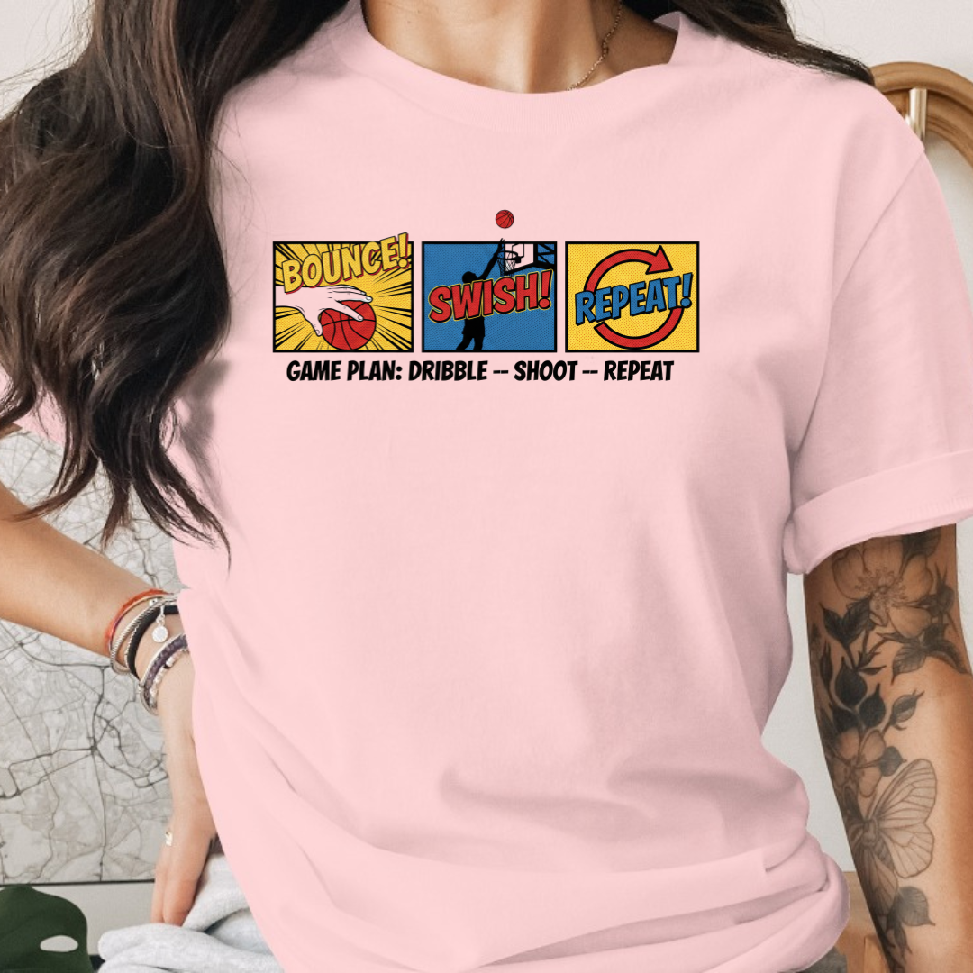 Bounce Swish Repeat Tee