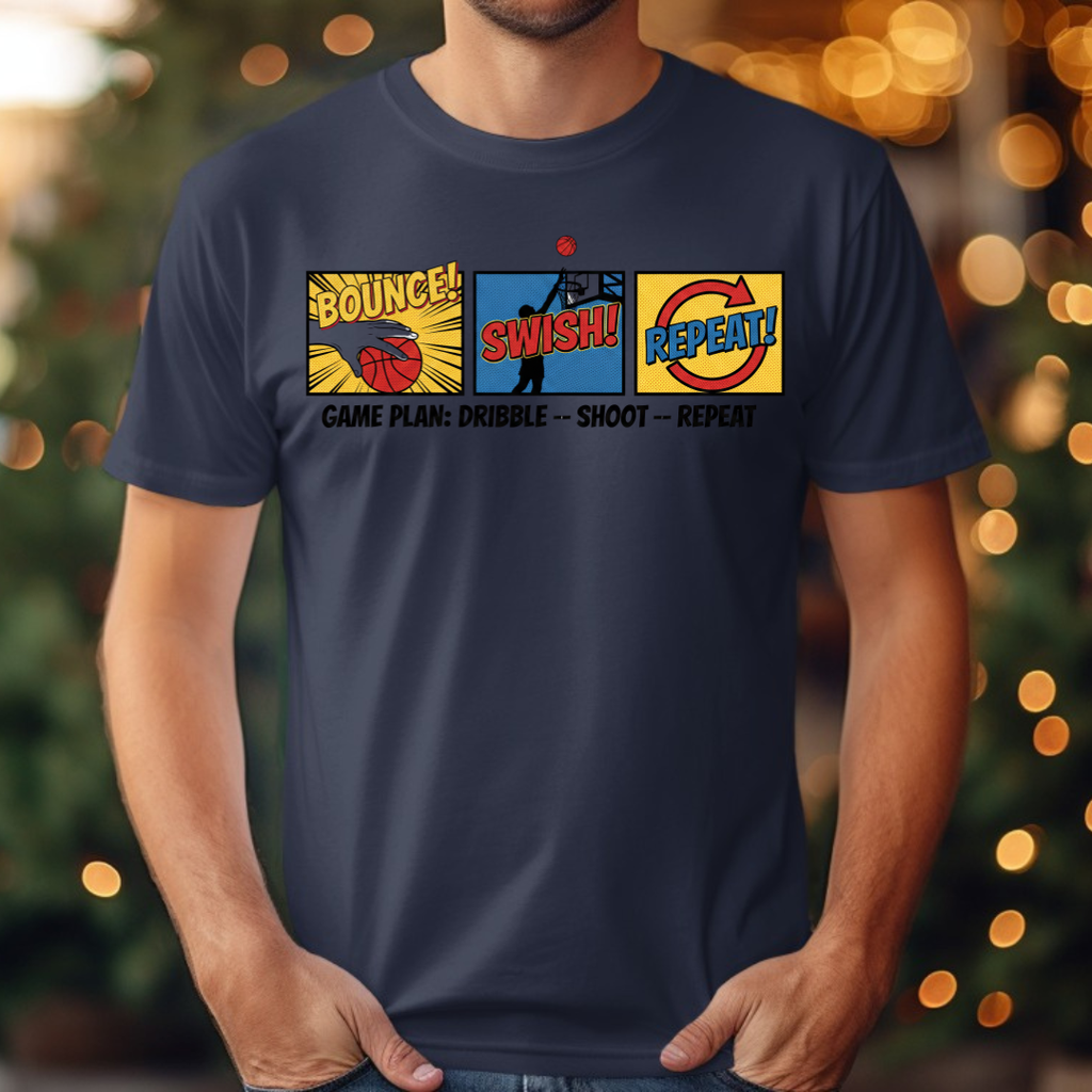 Bounce Swish Repeat Tee