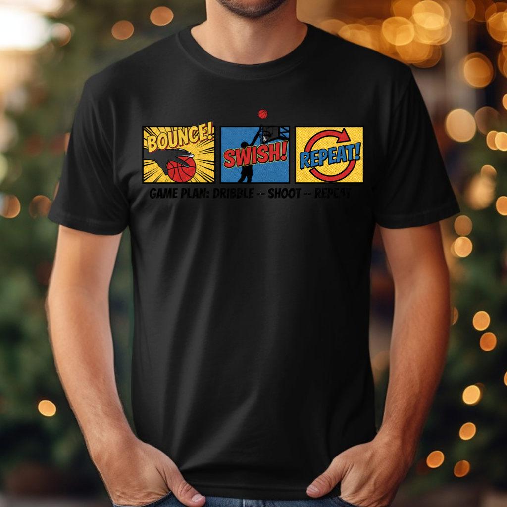 Bounce Swish Repeat Tee