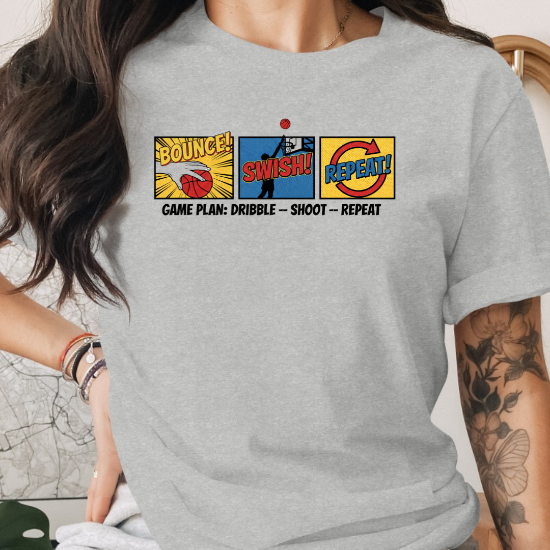 Bounce Swish Repeat Tee