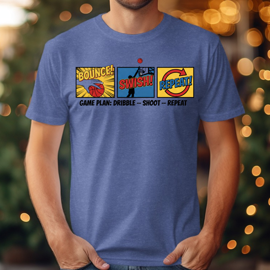 Bounce Swish Repeat Tee