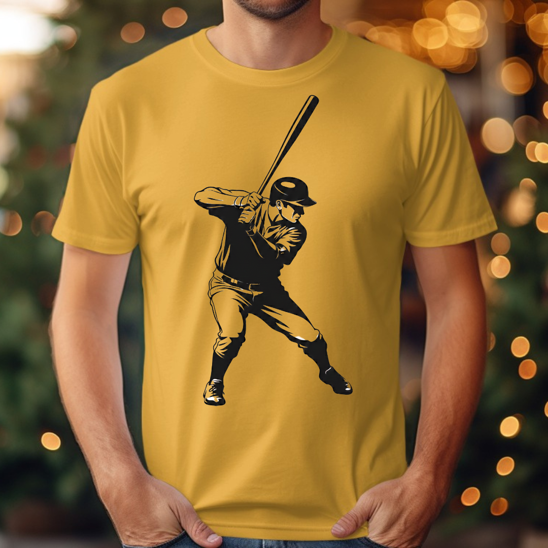 Baseball Black &. White Tee