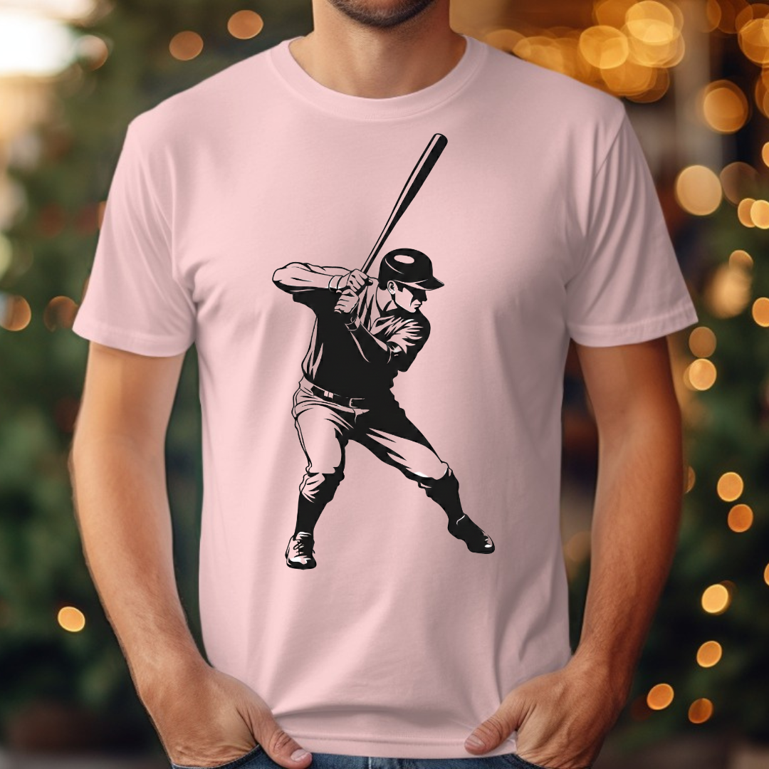 Baseball Black &. White Tee