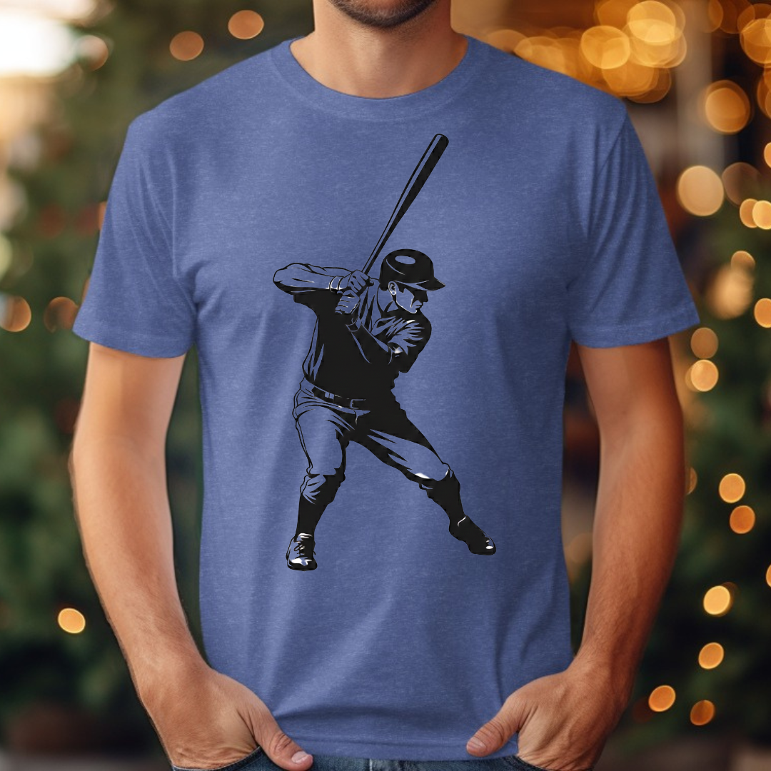 Baseball Black &. White Tee