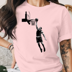 Basketball Black and White Tee