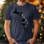 Basketball Black and White Tee