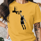 Basketball Black and White Tee