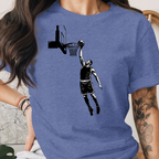 Basketball Black and White Tee
