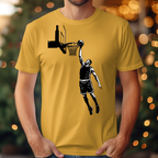 Basketball Black and White Tee