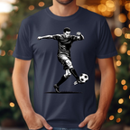 Soccer Black &. White Tee