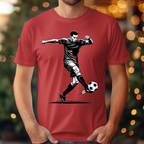 Soccer Black &. White Tee