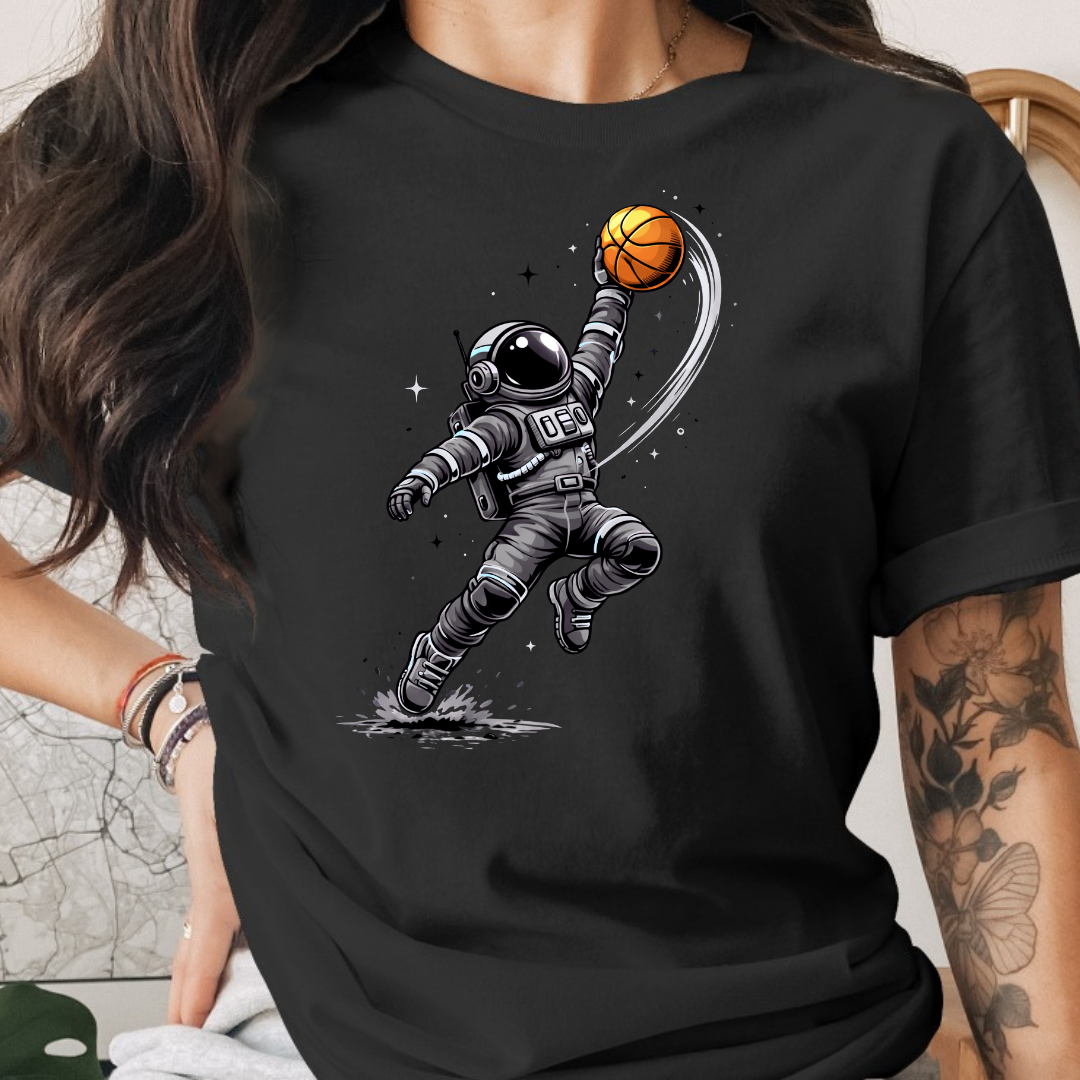 Astronaut Basketball Tee
