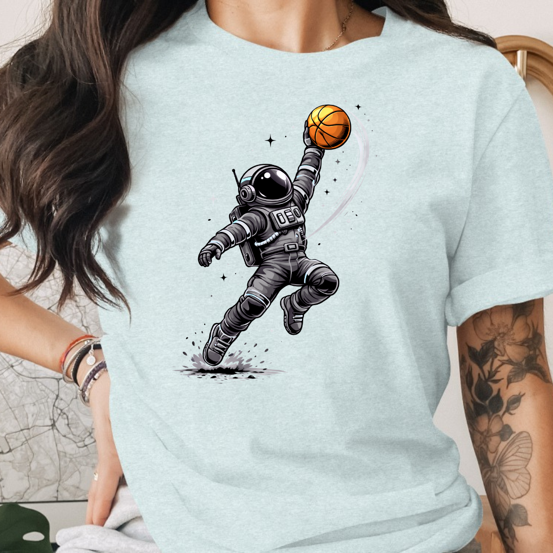 Astronaut Basketball Tee