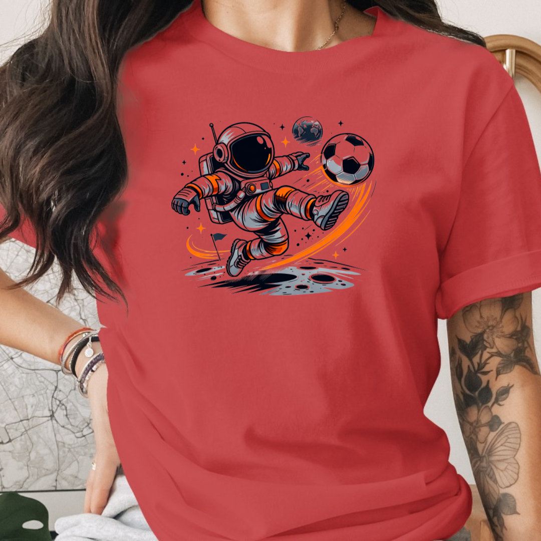 Astronaut Soccer Tee