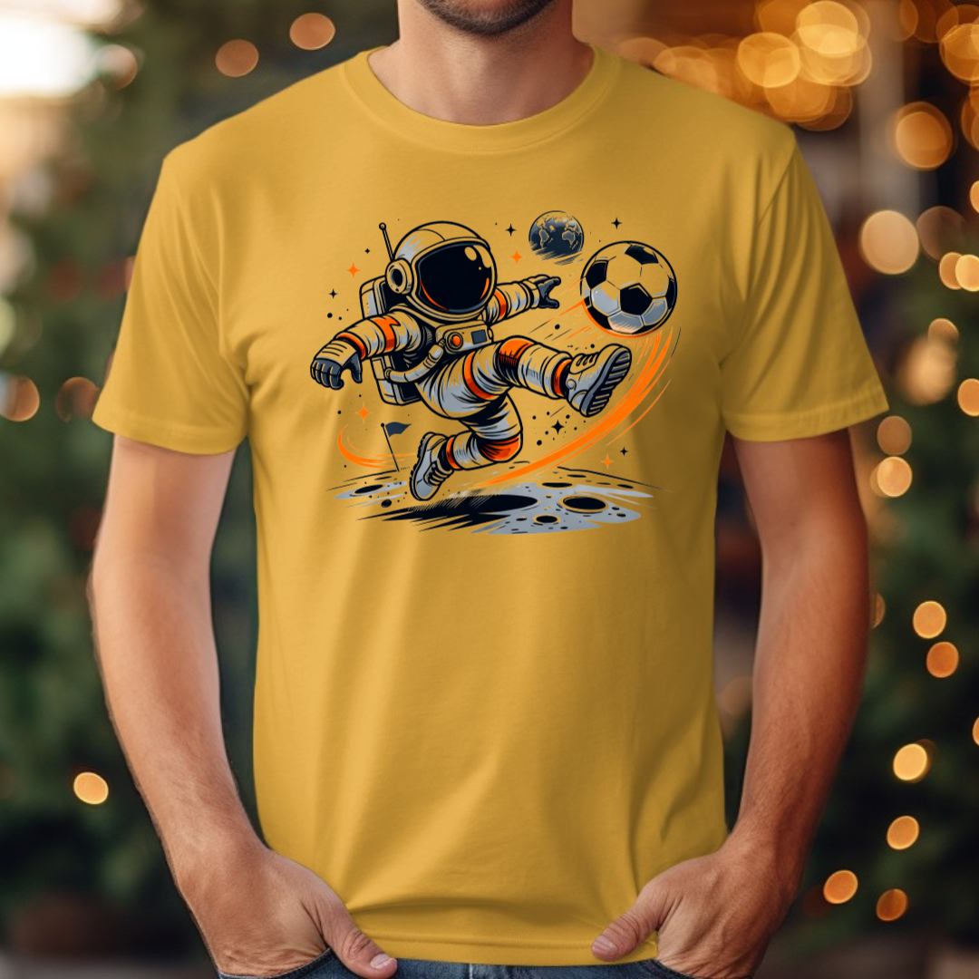 Astronaut Soccer Tee