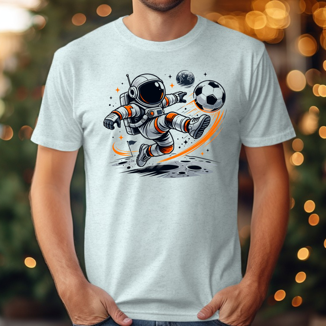 Astronaut Soccer Tee