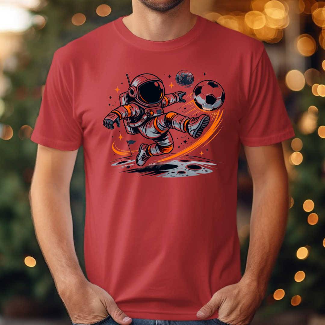 Astronaut Soccer Tee