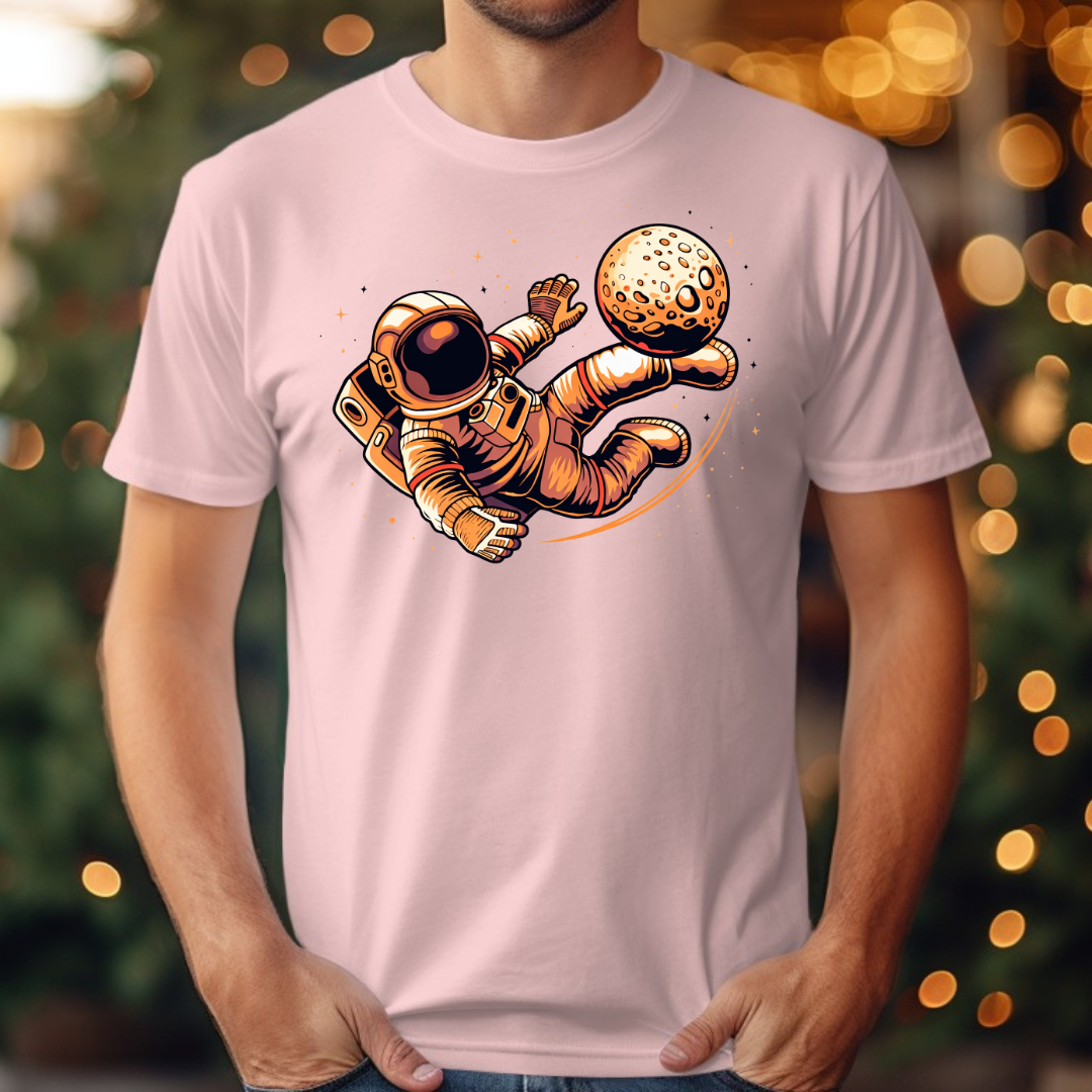 Astronaut Soccer 2 Tee