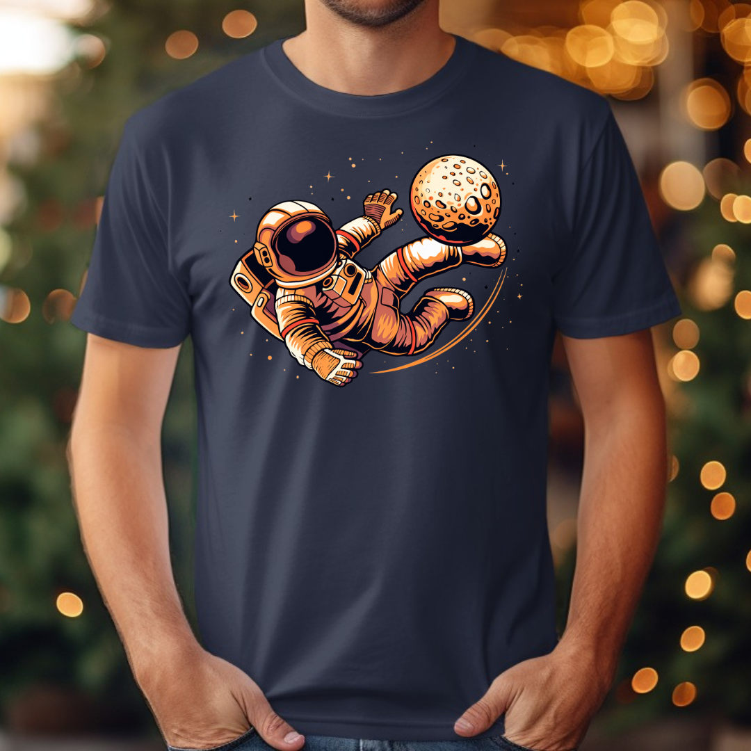 Astronaut Soccer 2 Tee