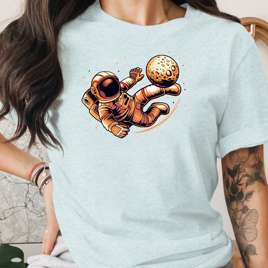 Astronaut Soccer 2 Tee