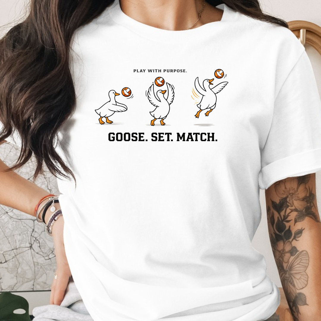 Goose Set Match Tee