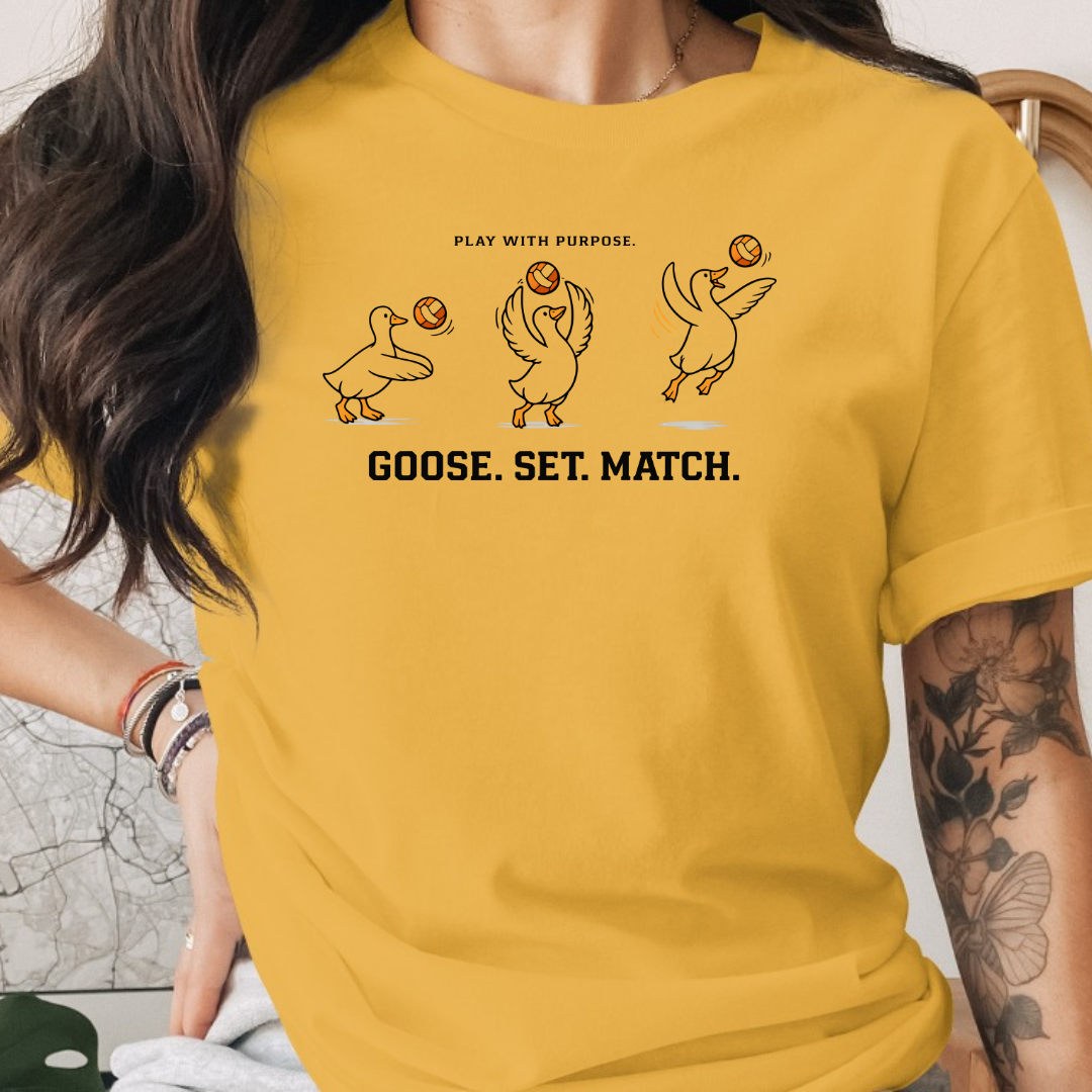 Goose Set Match Tee