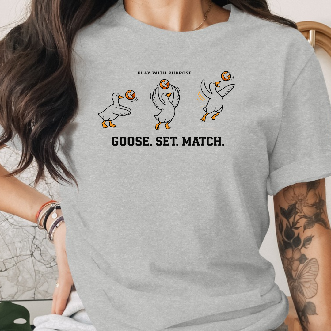 Goose Set Match Tee