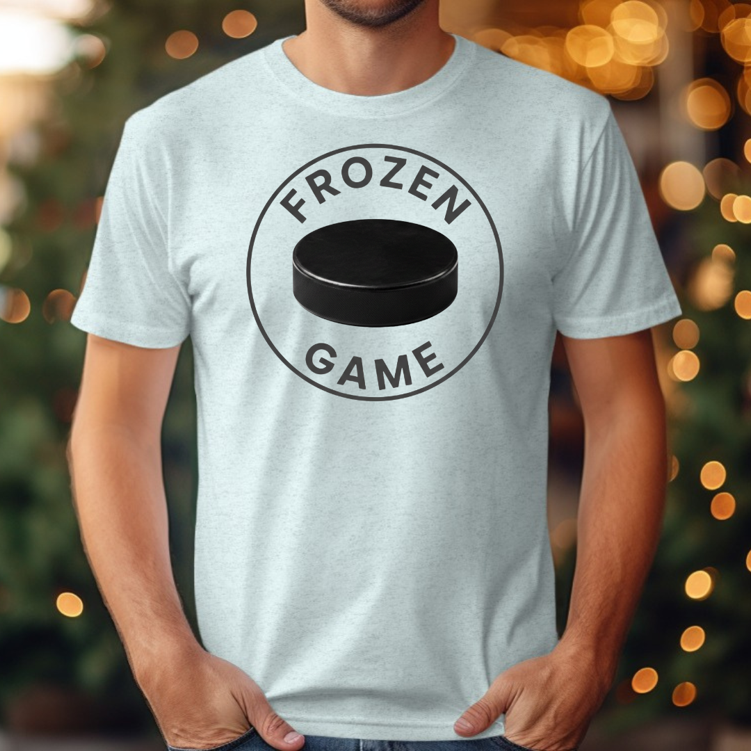 Ice Hockey Frozen Game Tee