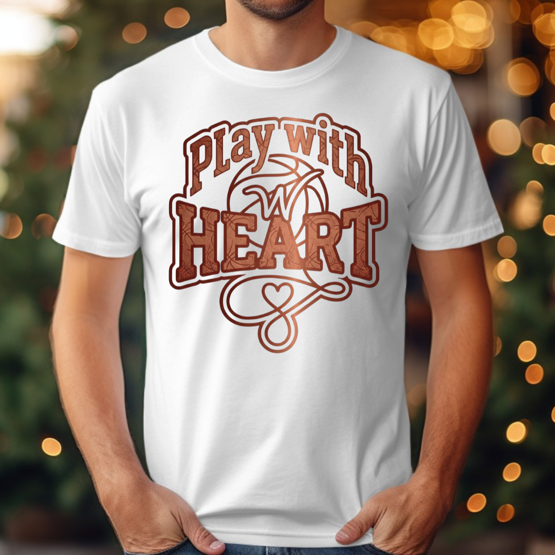 Play with Heart 3 Tee