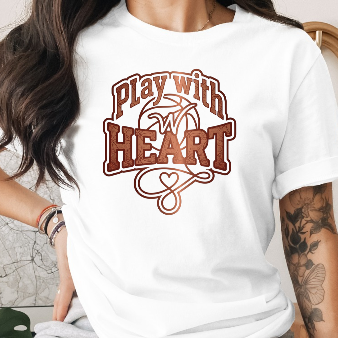 Play with Heart 3 Tee