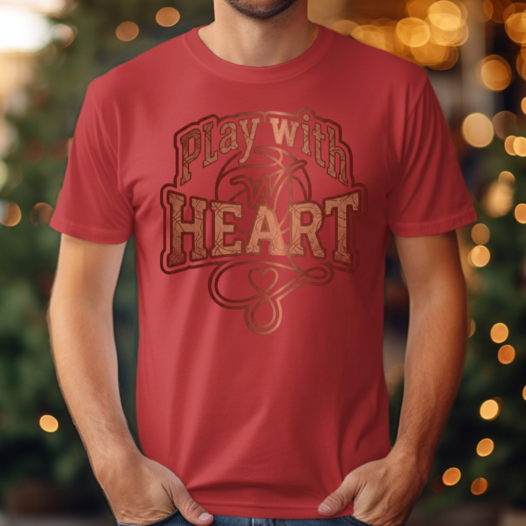 Play with Heart 3 Tee