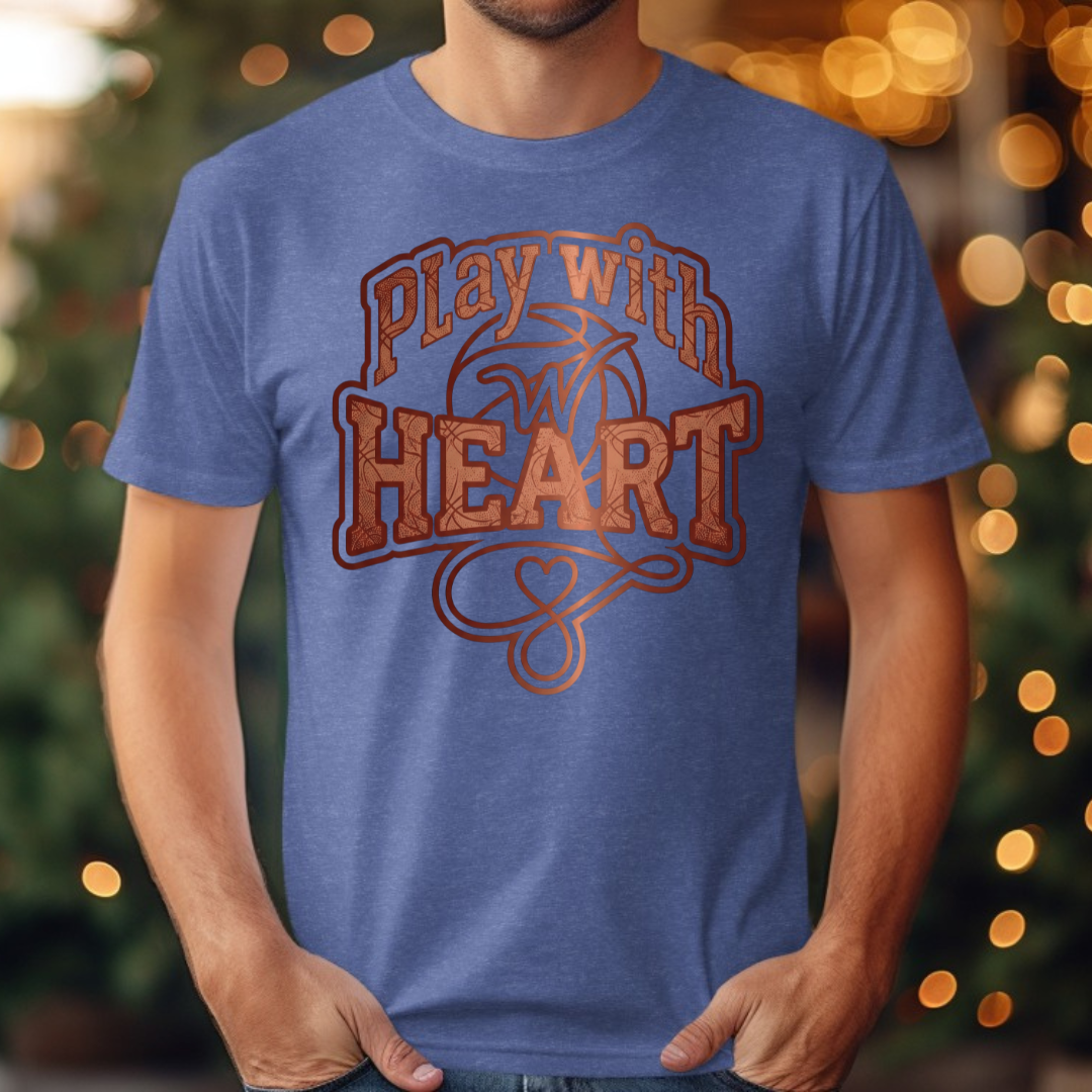 Play with Heart 3 Tee