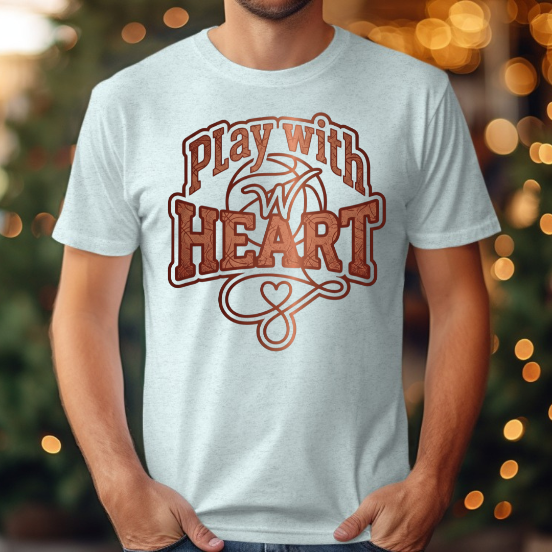 Play with Heart 3 Tee