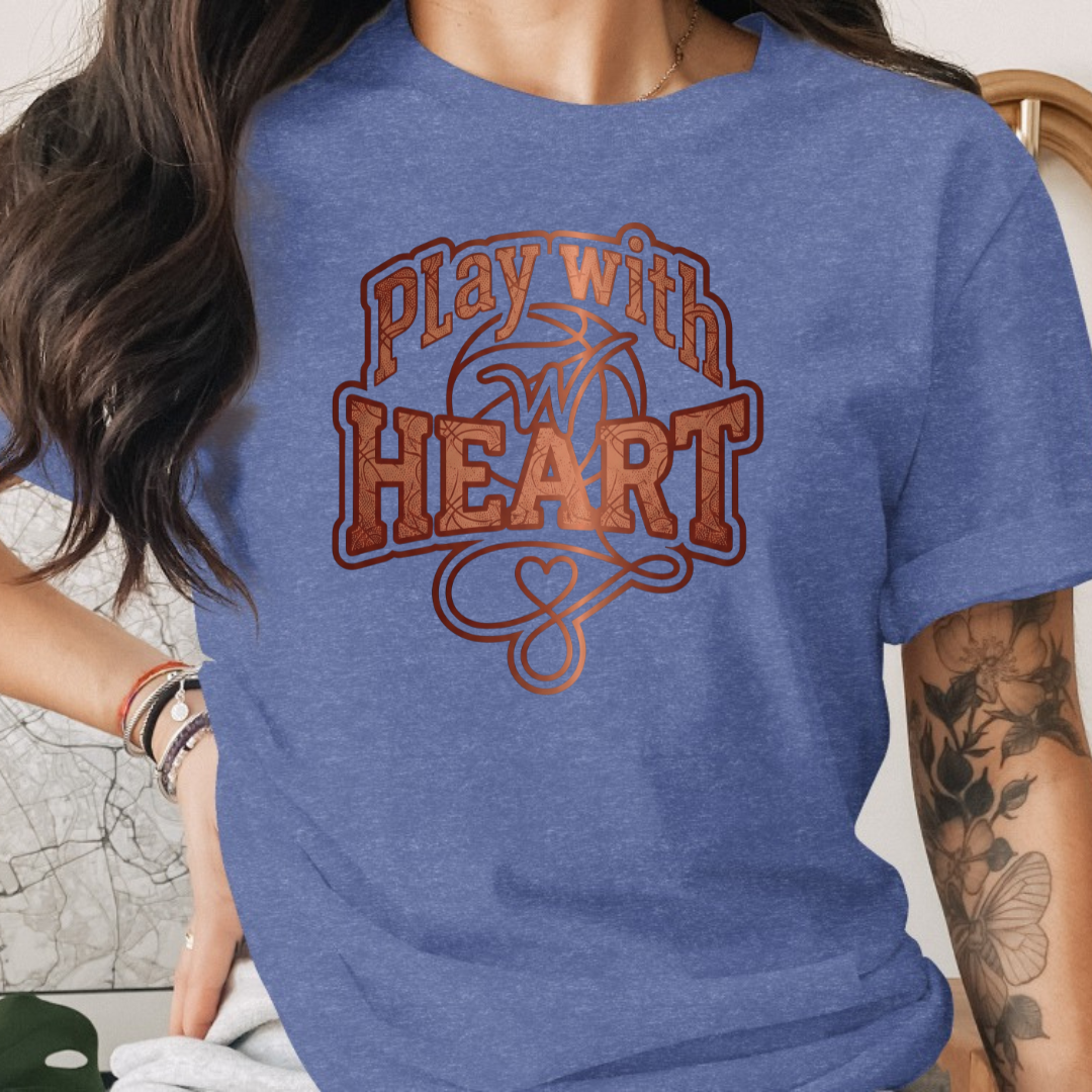 Play with Heart 3 Tee