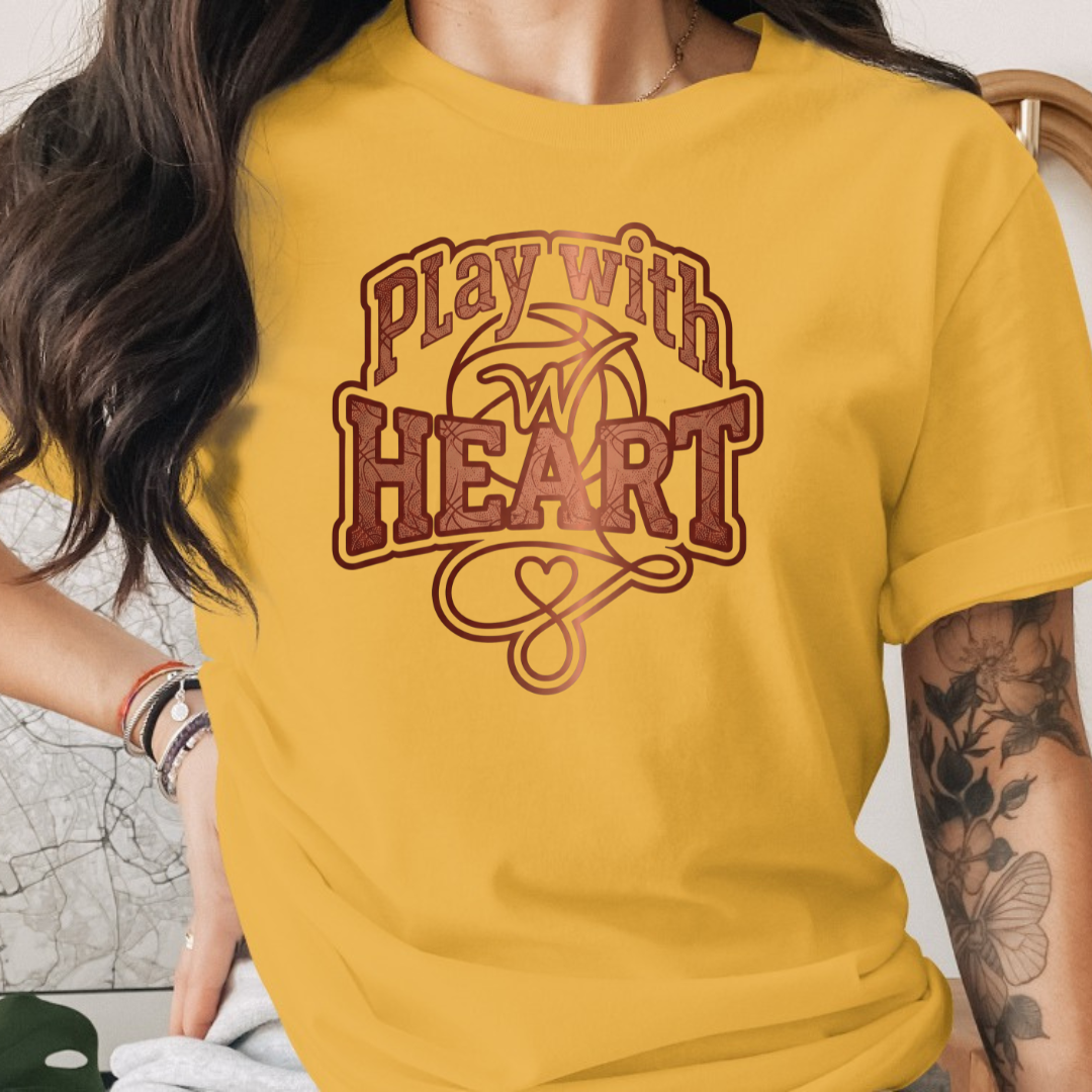 Play with Heart 3 Tee